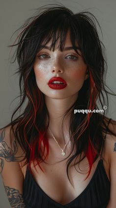 Kendall Hair, 4b Curls, Hottest Haircuts, Half And Half Hair, Edgy Vibes, Dyed Tips