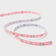 two red and white led strip lights