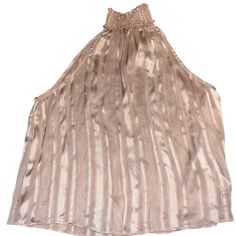 Perfect If Layered For Work Or Going Out. Half Sheer High Neck Top. Sz M. Pictures Do Not Do This Top Justice. Soft Blush Color. High Neck Sleeveless Top, Sheer Floral Blouse, Paisley Print Blouse, Sheer Shorts, High Neck Sleeveless, High Neck Top, Flowy Blouse, Floral Kimono, Forever21 Tops