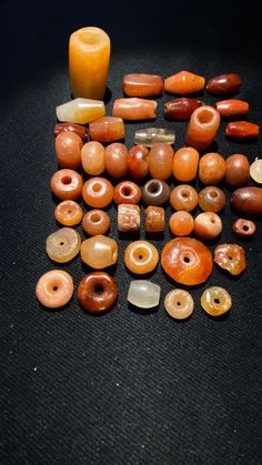 A beautiful beads from my collections of ancient beads very old around 2500 years to 3500 . A beautiful collection of very old ancient Agate Beads, and jasper . They are found in Afghanistan, India, Pakistan and Tibet. They can be used to make a beautiful contemporary designed necklaces. Each bead is authentic and old. Highly collectible 9 pictures are there you can swipe each to see all pictures Ancient Beads, Carnelian Agate, Carnelian Necklace, Crystal Bead Necklace, Carnelian Beads, Agate Beads, Beads Necklace, Agate Stone, Himalayan