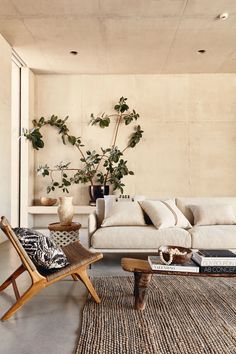 the living room is clean and ready for guests to use it as a focal point