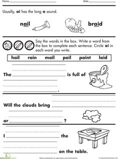 the worksheet for reading and writing with pictures on it, including an image of a