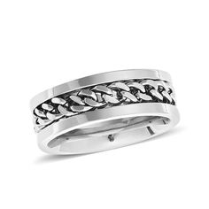 Greek Men's Braided Ring In Stainless Steel Size 12 Stainless Steel Is Hypoallergenic And Doesn't Change Color Greek Men, Braided Ring, Mens Braids, Stainless Steel Ring, Mens Accessories Jewelry, Ring Color, Stainless Steel Rings, Steel Ring, Silver Man