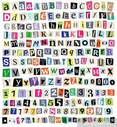 the alphabet is made up of many different letters and numbers, including one for each letter