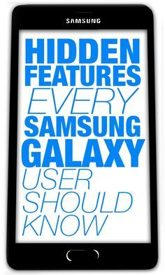 an advertisement for the samsung galaxy phone