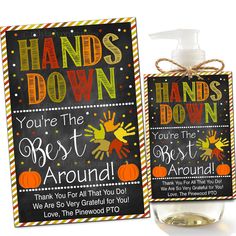 Hand Soap Sanitizer Tags, Staff Teacher Appreciation Gift, INSTANT DOWNLOAD, School pta pto, Hands Down Best Around Printable Fillable PDF Hand Soap Gifts, Hand Soap Gift Tags Printables Free, Gift For Substitute Teacher, Hands Down Best Teacher, Hand Soap Gift Ideas, Hand Sanitizer Gift Ideas, Hand Soap Gift, Hand Sanitizer Gift, Diy Hand Soap