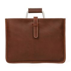 SPECIFICATIONSStyle: BusinessSize: 14 inchesPattern Type: SolidOrigin: CN(Origin)Number of Handles/Straps: SingleMaterial Composition: genuine leatherMain Material: GENUINE LEATHERLining Material: polyesterItem Width: 1cmItem Weight: 1kgItem Type: BriefcasesItem Length: 37cmItem Height: 27cmHandle/Strap Type: Soft HandleGenuine Leather Type: Cow LeatherGender: UnisexLeather Shoulder Bag / HandbagMaterial: 100% Natural CowskinCrazy horse leatherDesign 2 : Soft Red BrownSoft Dark BrownSoft Black Red Rectangular Laptop Bag For Daily Use, Brown Envelope Bag For Business, Rectangular Laptop Sleeve Case, Rectangular Laptop Sleeve Case For Everyday Use, Business Brown Bag With Flat Pocket, Classic Business Bag With Flat Pocket, Modern Brown Bag For Business Meetings, Everyday Rectangular Laptop Sleeve Case, Classic Brown Bags With Flat Pocket