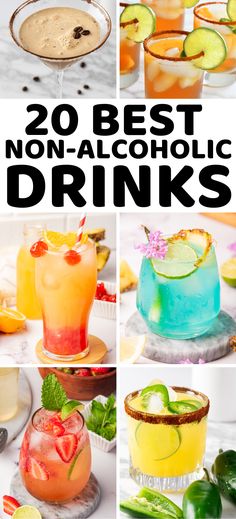 the best non - alcoholic drinks to drink this summer