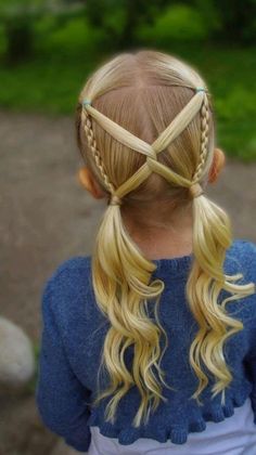 Star Grunge, Hairstyle Wedding, Lil Girl Hairstyles, Wacky Hair Days