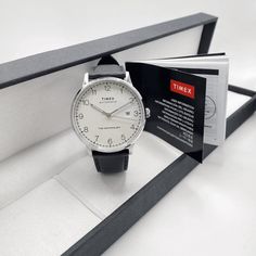 Timex Waterbury White Dial Automatic Men Watch Thanks For Viewing Our Listing! We Always Ship Your Order Securely In A Box With Padding 100% Authentic Brand New With Tags Wrist Fit: Adjustable Up To 8.25 Inches Band Width: 18 Mm Water Resistance: 50 M (5 Atm) Case Size: 40 Mm Case Thickness: 12 Mm White Leather Chronograph Watch With Analog Display, White Watch With Subdials For Everyday Use, Leather Chronograph Watch With Analog Display As Gift, Modern Formal Watch With Day-date Display, Classic Formal Watch Accessories With Day-date Display, Timeless White Watch For Everyday Use, Classic White Chronograph Watch With Date Display, White Classic Chronograph Watch With Date Display, Modern White Chronograph Watch With Date Display