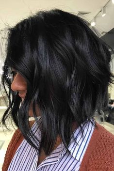 Trendy Bob, Easy Hairstyle, Round Face Haircuts, Short Black Hairstyles, Cute Hairstyles For Short Hair, Medium Hair Cuts, Medium Length Hair Cuts, Short Hair Cuts For Women, Bob Hairstyle