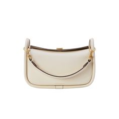 Coconut Shoulder Bag – VERAFIED Large Clutch, Togo Leather, Bag Trends, Purple Bags, Boot Bag, Off White Color, Cute Bags, Pearl Chain, Leather Chain