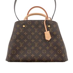 Louis Vuitton Montaigne Mm Monogram 2way Hand Shoulder Bag Brown Louis Vuitton Montaigne Mm Monogram 2way Hand Shoulder Bag Brown W: 35 Cm X H: 23 Cm X D: 15 Cm Handle: Approx. 30cm Shoulder Strap: Approx. 67cm Louis Vuitton Montaigne Mm, Louis Vuitton Montaigne, Mm Monogram, Shoulder Bag Brown, Brown Color, Louis Vuitton Bag, Shoulder Strap, Bag Lady, Louis Vuitton