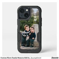 Custom Photo Family Memory Add Initials Monogram OtterBox iPhone Case Photo Family, Otterbox Cases, Otterbox Iphone, Art Products, Family Memories, Invite Your Friends, Monogram Initials, Valentine Day Cards, Photography Art