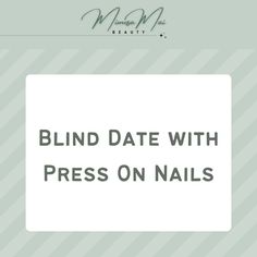 We know what Blind Date with a Book is. With a twist, we now have Blind Date with Press On Nails. You can suggest what vibes you want, or vibes you definitely don't want, but you won't see the set until you get it in the mail! Please be mindful of what Tier you choose for the design as that is what I'll follow. Custom, Handmade Press-On nails that are made to order. Must include your nail bed measurements in millimeter for both left and right hand. Or if you have previously ordered a sizing kit, you can include the nail tip numbers.  Feel free to ask for other nail shapes and sizes! Disclaimer: Sizing is the customers responsibility. MimosaMai Beauty does not guarantee sizing and does not offer refunds or exchanges due to sizing errors. Sizing Kits are always available to order and you onl Blind Date With A Book, Date With A Book, Blind Date, Blind Dates, You Get It, Nail Shapes, Left And Right, Right Hand, Press On Nails