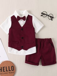 Plaid Outerwear, Kids Shirts Boys, Baby Boy Summer, Bow Shirts, Boys Summer Outfits, Blazer Shirt, Stylish Boys, Baby Shorts