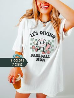 This Baseball mom t-shirt is a cute option to wear proudly to games or sports while out and about! ⭐ ABOUT OUR SHIRTS  ⇒ Unisex Jersey Short Sleeve Tee ⇒ Cotton ⇒ Super soft and high quality print! ⇒ Light fabric ⇒ Tear away label ⇒ Runs true to size YES! I take custom requests. Simply send me a message! ⭐ HOW TO ORDER 1. Select your tshirt size and color 2. Click "Add to Cart" 3. In your cart, adjust quantity as needed. If ordering more than one color and/or size, return to the listing page to repeat steps 1-2. 4. Type any notes to us for requests or questions in the notes to seller box if needed 5. Click "Proceed to check out" 6. Select or enter your shipping address and choose your shipping method. ❗Double check your address is correct before proceeding! 7. Select payment method and che Baseball Mom Tshirts, Baseball Mom Gifts, Baseball Mom Shirt, Baseball Mama, Mom Tshirt, Baseball Mom Shirts, Baseball Season, Sports Mom, My Boy