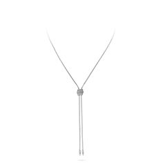 Our Eternity Adjustable Lariat Necklace features lab created unmined diamonds of unparalleled quality uniquely curated by Judith Ripka. The beautifully sculptured knot represents the powerful and unwavering bond of everlasting and eternal love. Sterling Silver with Rhodium Plating Lab Created Diamonds Diamond Weight: 0 Necklace With Diamonds, Judith Ripka, Eternal Love, Lab Created Diamonds, Lariat Necklace, Pave Diamonds, Knot, Silver Necklace, Lab