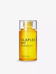 Dramatically repairing, protecting, and strengthening tresses, OLAPLEX’s formula works at a molecular level to repair broken bonds. That’s where the N°7 Bonding Oil comes in. Designed to increase shine, softness, colour vibrancy, and manageability, the vegan, highly concentrated oil minimises flyaways and frizz while protecting locks from heat reaching up to 450°. Pretty incredible, right – we certainly think so. Oaplex Hair Oil, Loreal Hair Oil Products, Opalex Hair Bonding Oil, Oplex Hair Oil, Olaplex No 7 Oil, Olaplex Bonding Oil, Hair Grow Oil, Bonding Oil, Broken Bonds