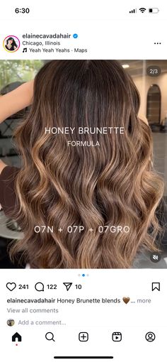 Brunette Formulas, Hair Formulas, Hair Caramel, Caramel Hair, Isnt She Lovely, Brown Highlights, Hair Inspiration Color, Hair Dos