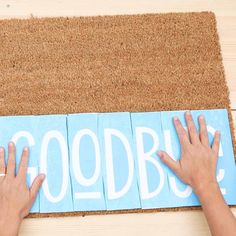 Personalize Doormats with Cricut | Stencil Vinyl & Freezer Paper +Free SVG files! – Daydream Into Reality