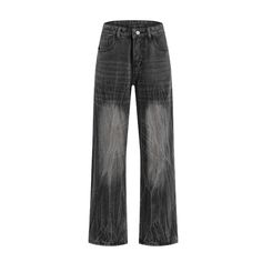 Introducing our Street-Worn Washed Straight-Leg Jeans, crafted with a touch of urban style and a hint of vintage charm. These premium jeans offer a versatile straight-leg fit and a street-worn washed look, perfect for the modern man with a taste for luxury. Elevate your wardrobe with these exclusive jeans. Features: -80% Cotton, 20% Spandex -Mid-rise waist -Premium denim fabric -Distressed detailing -Regular fit -Street unisex style Washed Black Denim Jeans In Grunge Style, Fall Streetwear Straight Fit Jeans, Urban Style Washed Jeans For Fall, Urban Washed Jeans For Fall, Edgy Washed Straight Leg Jeans, Casual Straight Fit Washed Black Jeans, Edgy Straight Leg Faded Jeans, Urban Style Washed Flare Jeans For Fall, Grunge Straight Leg Washed Jeans