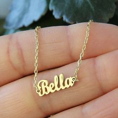 Personalized Name Bracelet-Gold Bracelet-Name Bracelet-Gold for me and cara Diy Bracelets With Names, Name Anklet, Nameplate Bracelet, Shine Jewelry, Diy Jewelry Earrings, Monogram Bracelet, Solid Gold Bracelet, Cary Nc, Jewelry Bracelets Gold