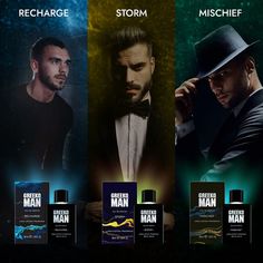 We introducing a Luxurious Premium Perfume Range for long lasting fragrance🤩 Greeko Man Storm, Mischief and Recharge About Perfume Range❤️ ✨Greeko Man’s Perfumes Collection Made From a Blend of Exotic and Delicate Fragrances. �✨Its Captivating Aroma is a Huge Turn-on, Effectively Masks Body Odour Appealing Manly Fragrance, without being harsh to your senses #GreekoMan #MensGrooming #MensGroomingProducts #Perfume #Mensperfume #Storm #Recharge #Mischief #Newarrivals #New Perfumes Collection, Paper Bunny, Black Perfume, Body Mask, Just For Men, Food Poster Design