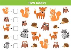 the matching game for children with cute animals