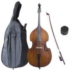 a violin and its accessories on a white background