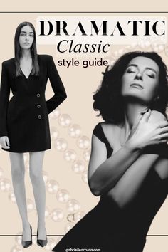 Dramatic Classic Outfits, Kibbe Dramatic Classic, Kibbe Style, Kibbe Dramatic, Classic Summer Outfits