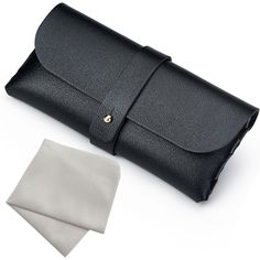 PRICES MAY VARY. PREMIUM GLASSES PROTECTION - Our glasses case set includes 1 soft leather glasses case and 1 piece of glasses cleaning cloth.Elegant leather eyeglass case designed to store and protect eyeglasses and sunglasses. Protective lining inside the case made of the finest soft microfiber material which helps to effectively protect lenses from scratching, smashing or breaking. QUALITY & COMFORT - Leather sunglasses case with premium PU leather, lightweight and portable design, does not s Storing Sunglasses, Leather Sunglasses Case, Leather Eyeglass Cases, Glasses Pouch, Sunglasses Pouch, Leather Glasses Case, Sunglass Holder, Belt Design, Eyeglass Case