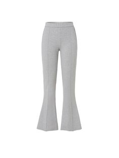 MO&Co. Women's Cotton Flared Casual Pants Features : - Boot cut pant - Sporty trousers - Front integrated high waist - Rear elasticated waistCode : MBB3PAT016Length of size M is 106cmLight Grey : Model is 177cm tall and wearing a size M MATERIALS & CARE : Material : 93.2% Cotton 6.8% SpandexMild machine wash below 30°C Do not bleach, lay flat to dry in the shade Dry,iron at low temperature Do not dry clean, do not soak Please wash with special detergent for silk and wool In mesh bag, wash with s Grey Flared Pants, Casual Gray Flare Bottoms, Grey Flared Sweatpants, Gray Tight Full-length Pants, Boot Cut Pant, Sporty Flare Pants With 4-way Stretch, Mesh Bag, Straight Pants, Boot Cut