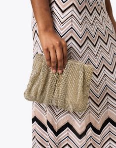 This clutch from Loeffler Randall makes a dazzling accessory for your sophisticated evening looks. The gold diamante mesh provides just the right amount of sparkle while remaining neutral enough to pair with nearly anything. Style yours with or without the detachable chain strap. Chic Gold Clutch For Events, Chic Gold Cocktail Bag, Chic Gold Cocktail Bags, Chic Gold Clutch For Cocktail, Gold Chic Evening Bag For Night Out, Elegant Gold Clutch For Night Out, Glamorous Gold Clutch With Chain Strap, Gold Clutch Evening Bag For Cocktail, Luxury Gold Clutch For Night Out