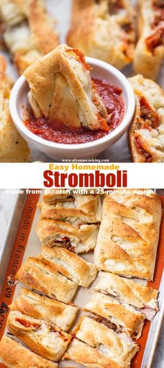 homemade stromboli from alyona's cooking Best Pizza Toppings, Dessert Smores, Italian Stromboli, Homemade Cheese Pizza, Crunchy Onions, Easy Stromboli, Neapolitan Pizza Dough, Stromboli Recipes, Stromboli Recipe Easy