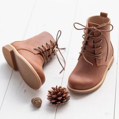 Girls Brown Betsy Boots - Shrimp and Grits Kids Ankle High Boots, Shrimp And Grits, High Ankle Boots, Take A Step Back, Caramel Brown, Step Back, Grits, Fall Shoes