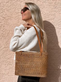 This Shoulder Bags item by NomadNextdoor has 398 favorites from Etsy shoppers. Ships from Escondido, CA. Listed on Nov 1, 2023 Tote Beach Bag, Free Spirit Style, French Market, Wicker Bags, Perfect Picnic, Rattan Bag, Boho Luxe, Vegan Bags, Market Tote