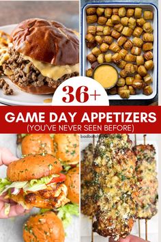 game day appetizers you've never seen before