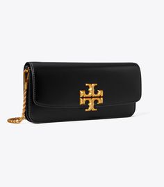 Eleanor Clutch: Women's Designer Clutches | Tory Burch Tory Burch Clutch, Basket Tote, Womens Designer Handbags, Designer Clutch, Tory Burch Handbags, Tory Burch Bags, Clutch Bags, Wallet Chain, Free Bag