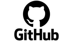 the gitt hub logo with a cat on it's head and an oval background