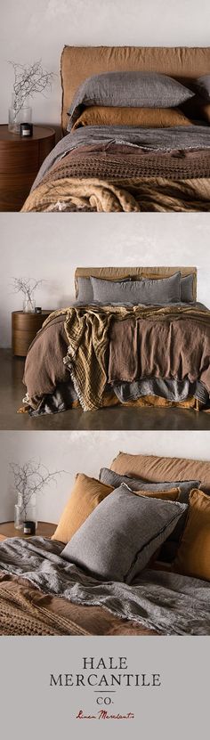 Linen sheets, linen bedding, linen blankets, linen throws, linen pillows, linen cushions, luxury linen, pure linen, linen towels, linen tablecloth. Simple Bed Design, Beautiful Bed Designs, Simple Bed Designs, Bed Design Ideas, Bath Table, Luxury Bed, Simple Bed, Bed Linens