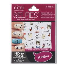 SELFIES CatsMeow Cina Nail Creations SELFIES CatsMeow | Assorted | Sally Beauty Nail Selfies, Blue Christmas Nails, Nail Types, Loose Setting Powder, Alcohol Free Toner, Face Tattoos, Christmas Nails Acrylic, Sally Beauty, Love Is