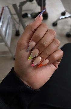 Short Stelltos Nails, Stellio Nails, Stiletto Nails Black Women, Stiletto French Tip Nails, Stiletto Nail Designs, Acrylic Toe Nails