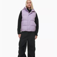 Worn A Hand Of Times. In Perfect Condition. Limited Edition Color Lavandin. Puffer Vest, Limited Editions, Color Purple, Puffer, Limited Edition, Jackets & Coats, Jackets For Women, Purple, Women Shopping