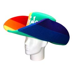 Get colorful in your pride parades with this Giant Cowboy Pride Hat our gorgeous wigs and hats! You can have an unforgettable moment at your joyous festivals, pride celebrations, picnics, or parties during your Pride Month! Foam Party, Pride Parade, Pride Month, Hats For Sale, House Party, Party Hats, Cowboy, Wigs, Festival