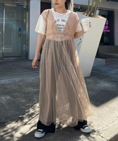 Causal Adult Sheer Smocked Slip Dress Dress/Fun Birthday Dress/Party Cover up/See through Dress/avant garde clothing/Villanelle Dress  XS----BUST:- 32, WAIST:-24, HIP:-34 S----BUST:- 34, WAIST:-26, HIP:-36 M----BUST:- 36, WAIST:-28, HIP:-38 L----BUST:- 38, WAIST:-30, HIP:-40 XL----BUST:- 40, WAIST:-32, HIP:-42 XXL----BUST:- 42, WAIST:-34, HIP:-44 Length: 31.5in / 80.0cm, from shoulder 𝐂𝐚𝐫𝐞 𝐈𝐧𝐬𝐭𝐫𝐮𝐜𝐭𝐢𝐨𝐧𝐬: *Dry Clean only *Do not soak in water 𝐍𝐨𝐭𝐞: 𝐏𝐫𝐨𝐝𝐮𝐜𝐭 𝐜𝐨𝐥𝐨𝐮𝐫 ? Sheer Spring Festival Dress, Spring Beach Mesh Dress, Sheer Maxi Dress For Spring Festival, Sheer Beige Maxi Dress For Spring, Spring Casual Mesh Party Dress, Sheer Beige Summer Dress, Spring Smock Maxi Dress For Casual Wear, Beige Sheer Summer Dress, Sleeveless Smocked Maxi Dress For Spring