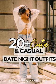 Discover 20 effortless casual date outfits suitable for every season. This comprehensive guide offers year-round inspiration, from breezy summer looks to cozy winter ensembles. Learn how to adapt your date night style to changing weather while maintaining a casual, chic appearance. #SeasonalStyle #YearRoundFashion Activity Date Outfit, Home Date Outfit, Casual Movie Date Outfit, Date Day Outfit, Casual First Date Outfit, First Date Outfit Casual, Movie Date Outfits