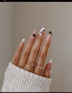 Pretty Acrylic Nails, Short Acrylic Nails, French Manicure, Nails Design