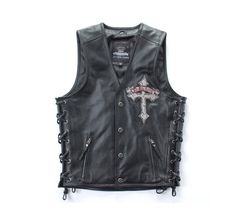 Rock Clothes Men, The Rock Style, Rock Style Men, Leather Vests, Leather Biker Vest, Short Leather Jacket, Rock Style Clothing, Biker Jacket Men, Slim Vest