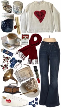 French Chique Fashion, Coffee Girl Aesthetic Outfit, Americana Coquette Outfit, Vintage Americana Aesthetic Outfit, Valentines Outfits Casual, Coffee Aesthetic Outfit, Coffee Outfit Ideas, Casual Coffee Outfit, Cafe Outfit Ideas